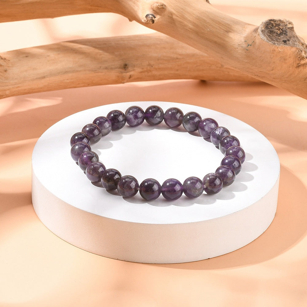 Amethyst Beaded Bracelet