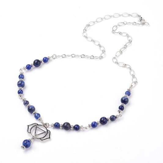Sodalite & Ajna Necklace