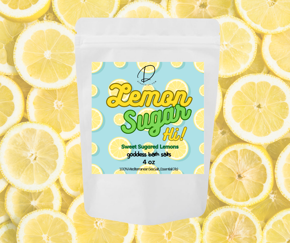 Lemon Sugar Hi bath salts