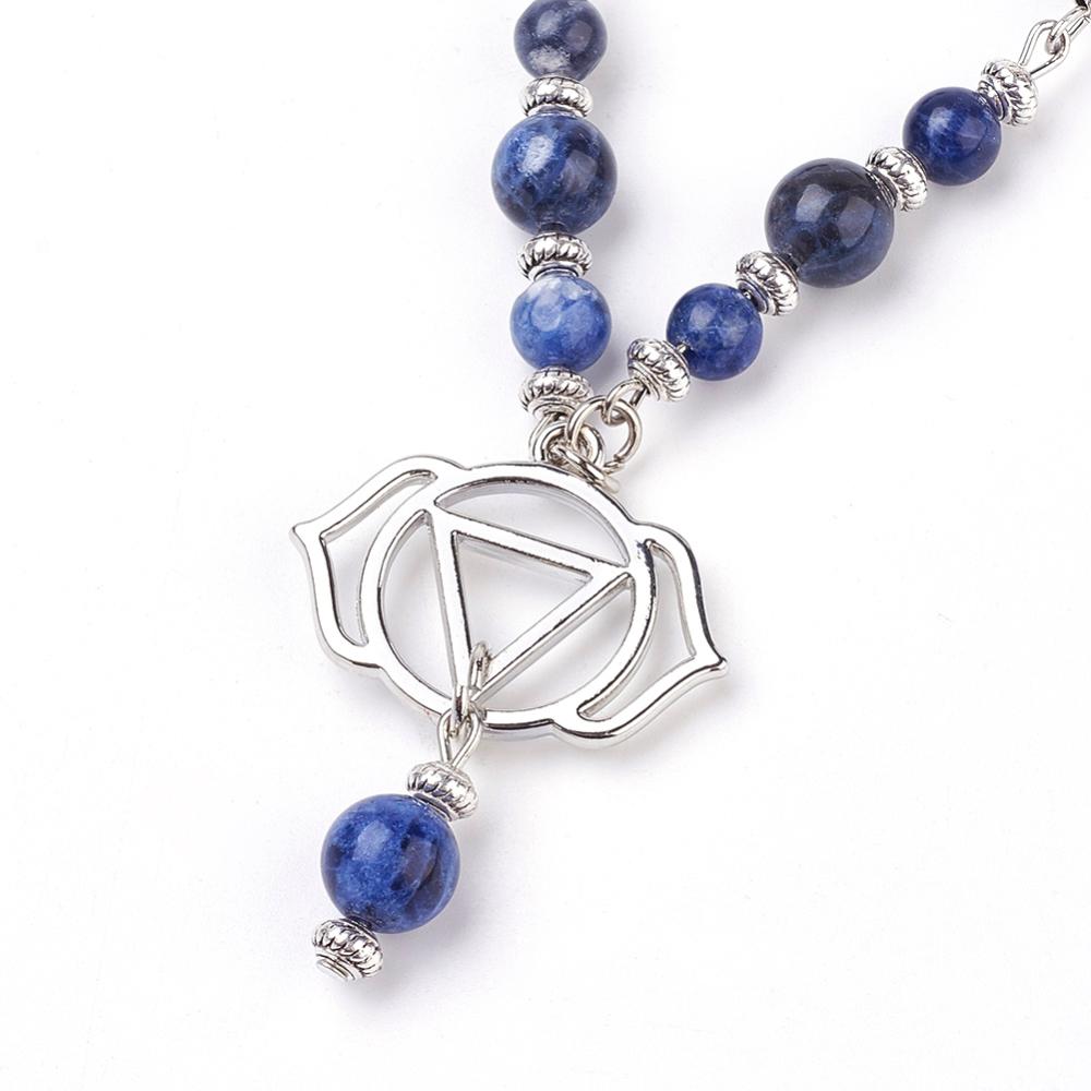 Sodalite & Ajna Necklace
