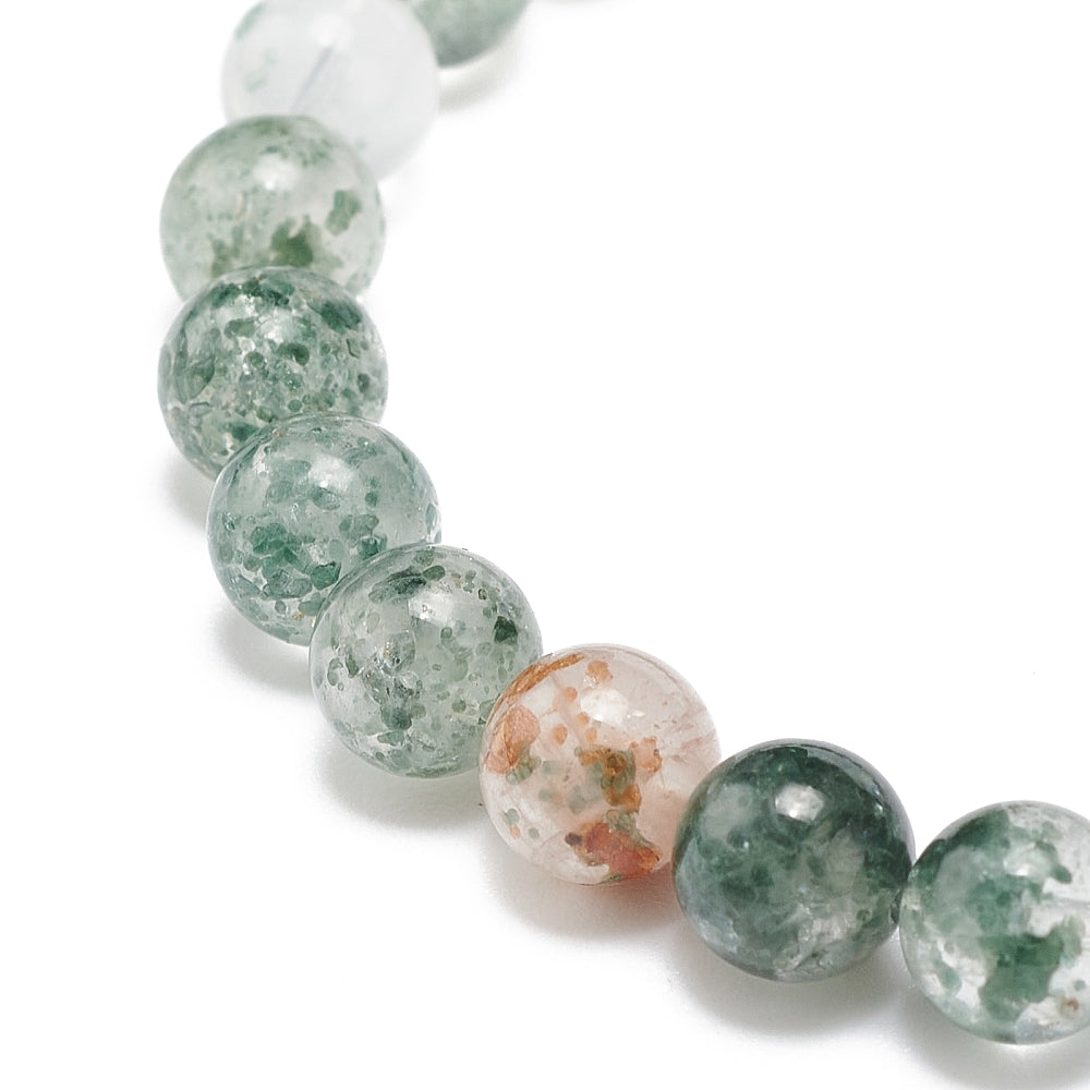 Lodolite Beaded Bracelet