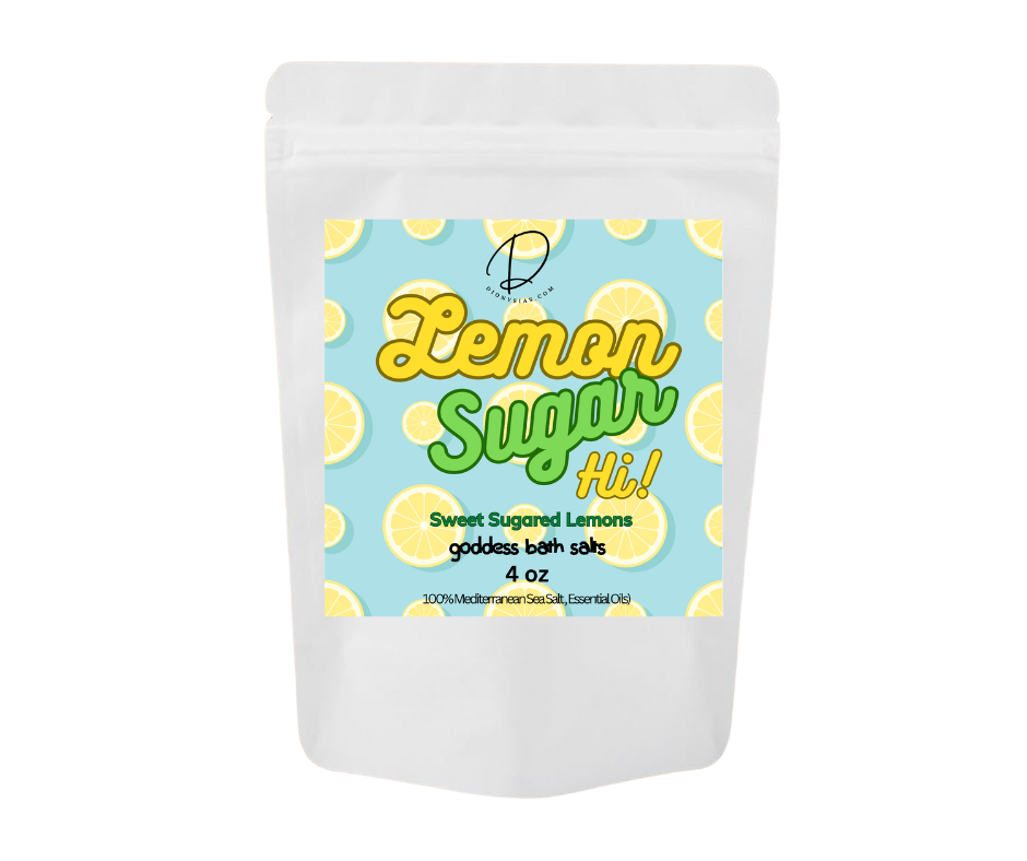 Lemon Sugar Hi bath salts
