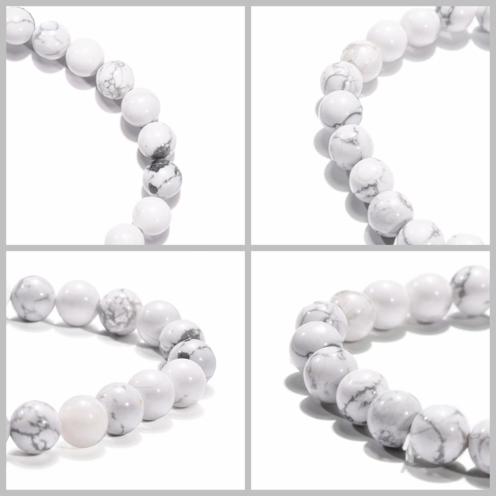 Howlite Beaded Bracelet
