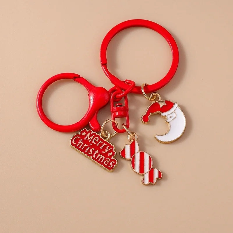 Santa Moon Keychain 26