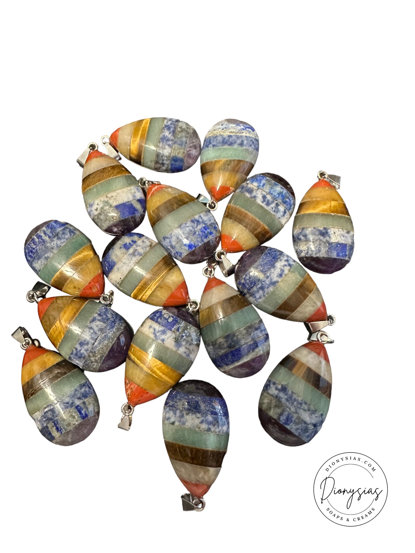 Chakra Teardrop Pendant