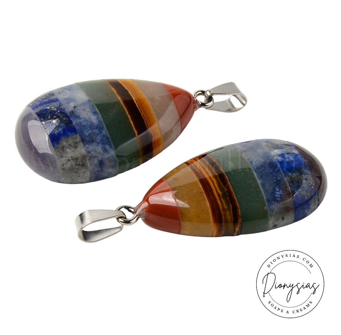 Chakra Teardrop Pendant