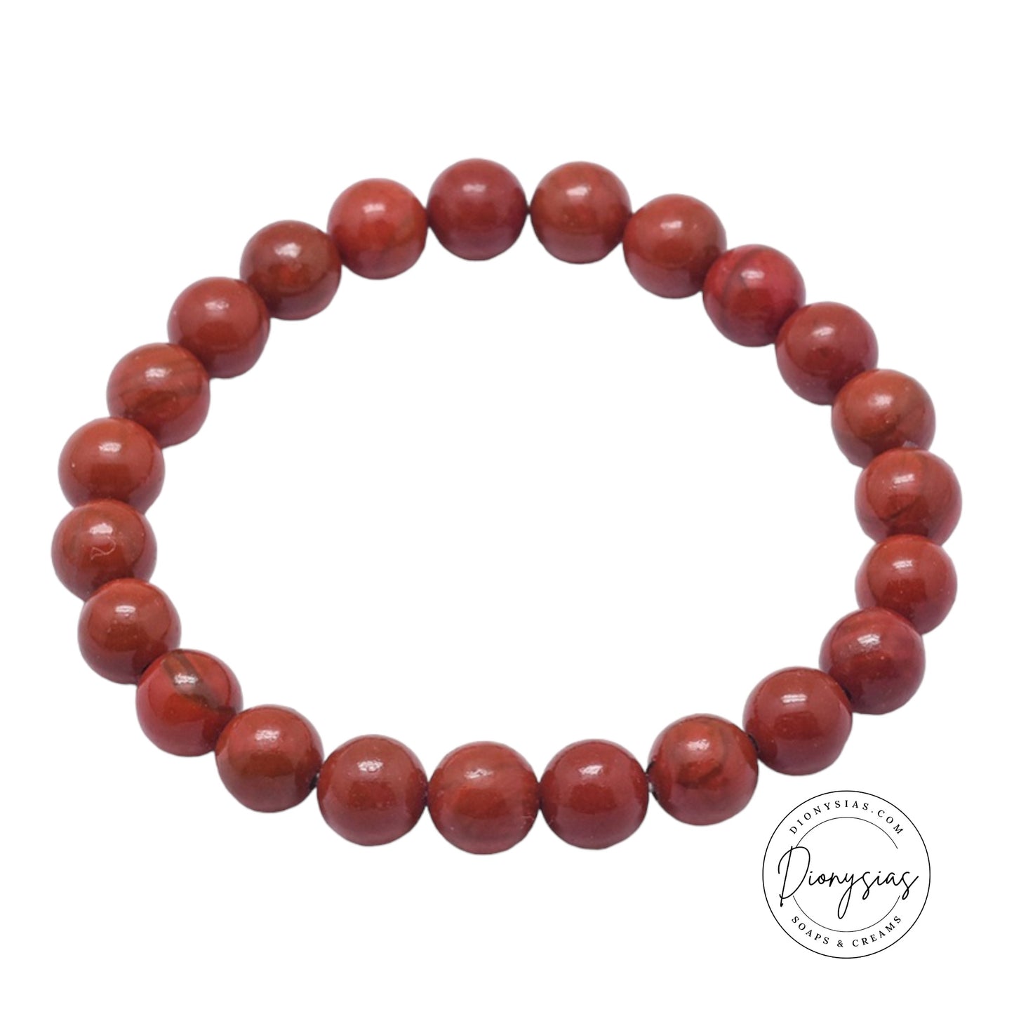 Red Jasper Beaded Bracelet
