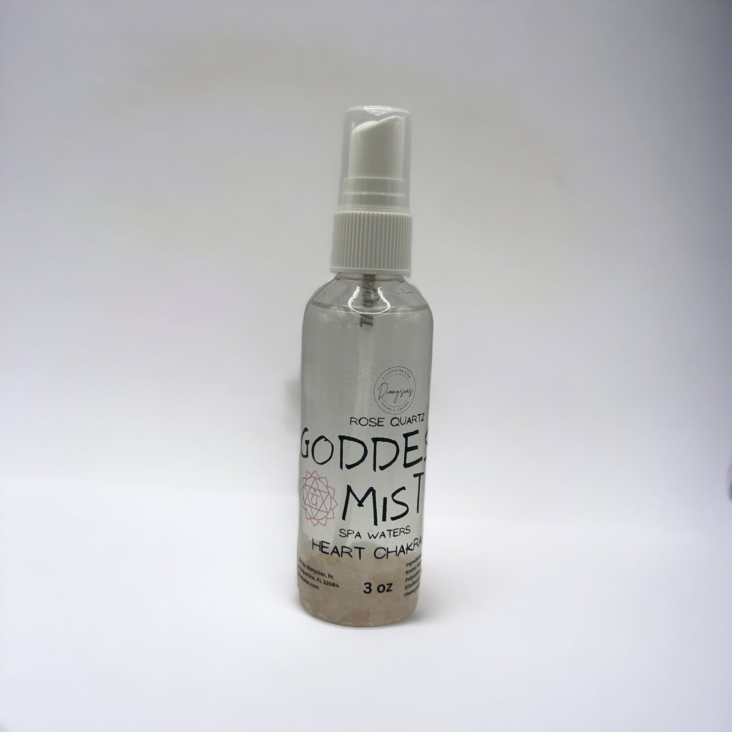 Crystal Infused Charka Mist (heart)