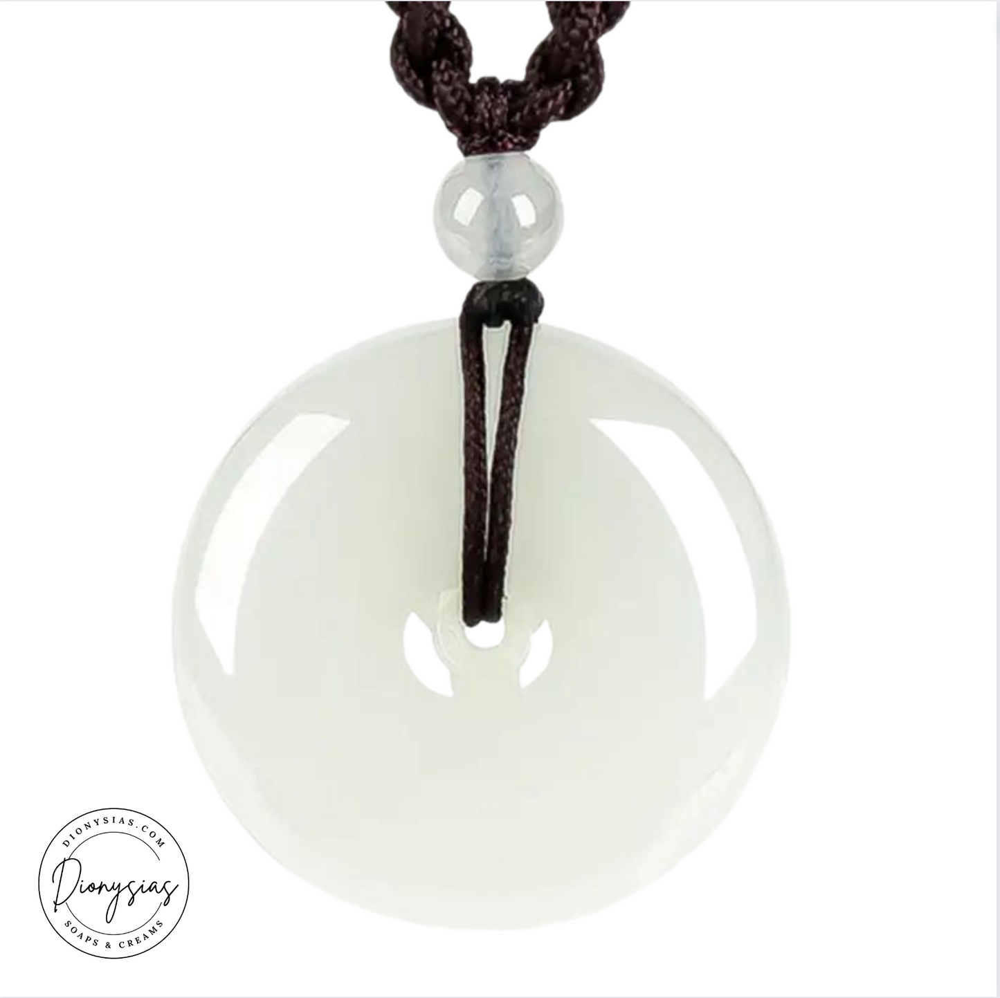 Afghan White Jade Peace Buckle