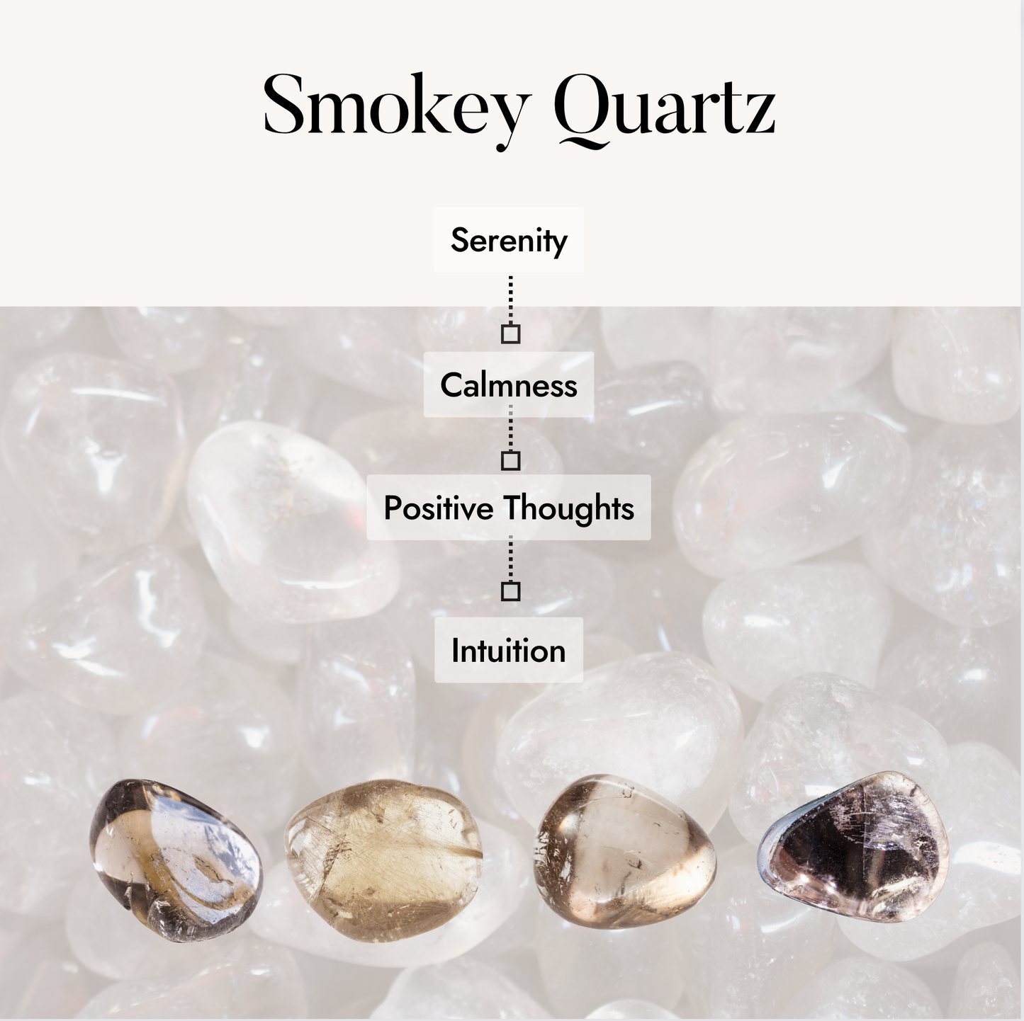 Smokey Quartz Tumbled Stone