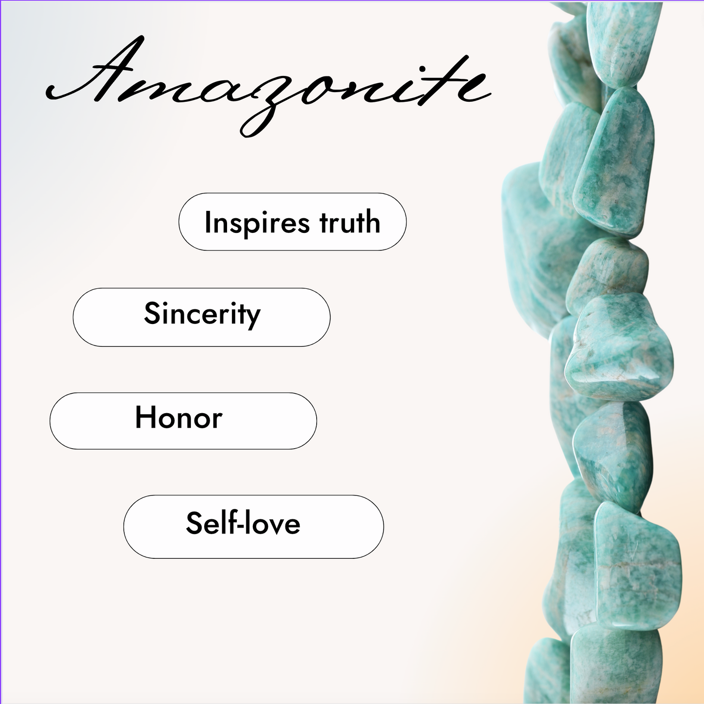 Amazonite Tumbled Stone
