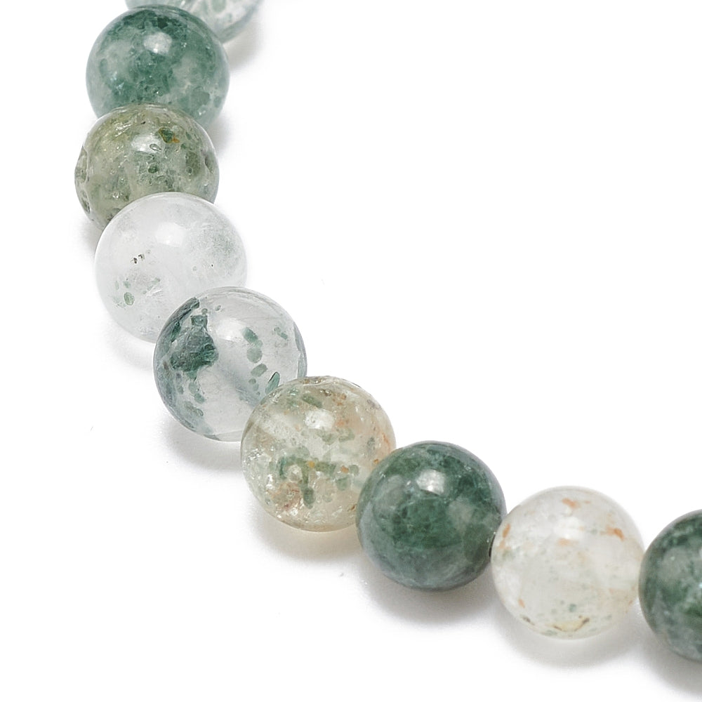 Lodolite Beaded Bracelet