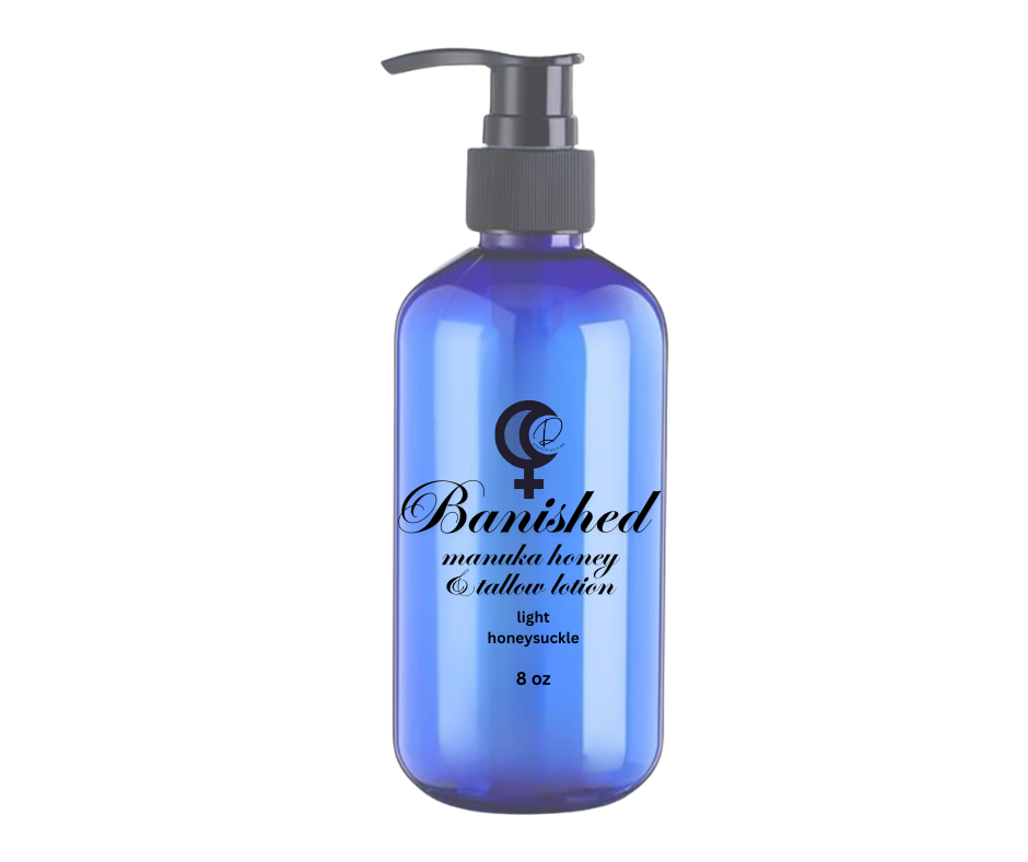 Banished body lotion
