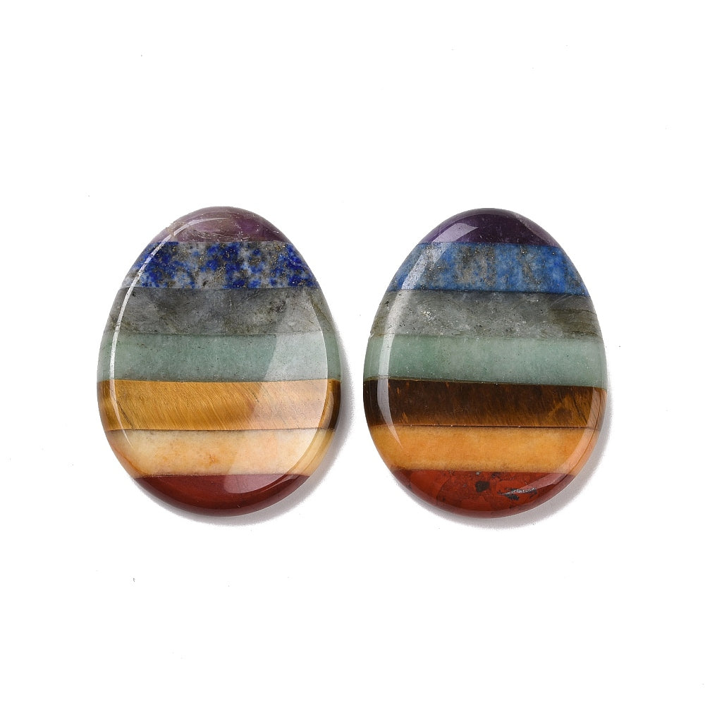 Chakra Palm Stone