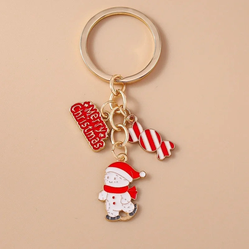 Snowman & Candy Keychain 11