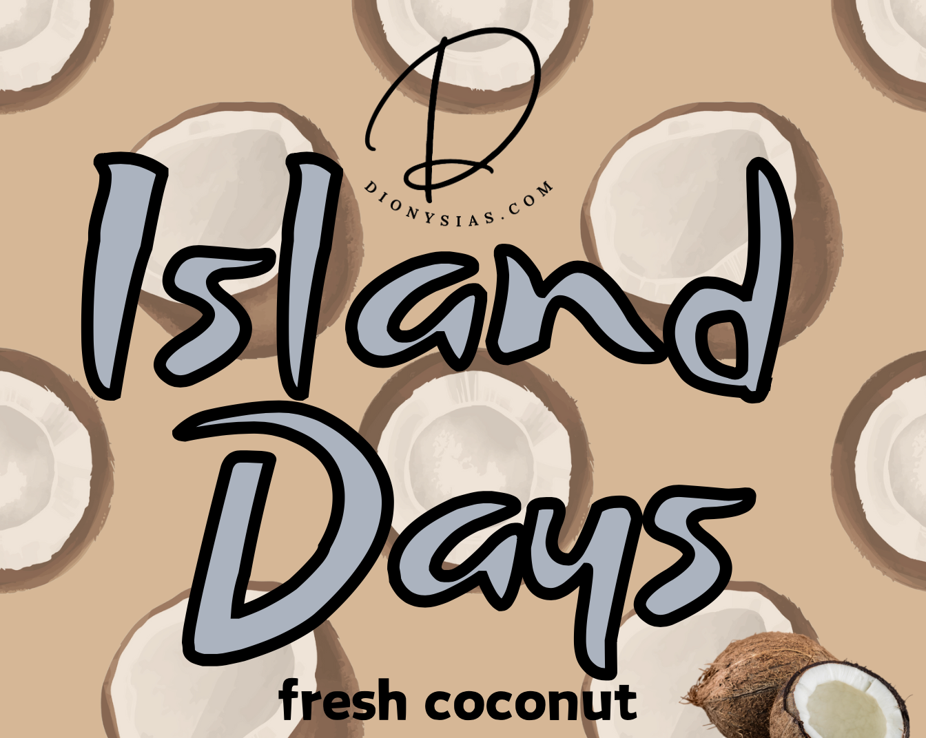 Island Days – Foaming Sugar Scrub (Fresh Coconut)