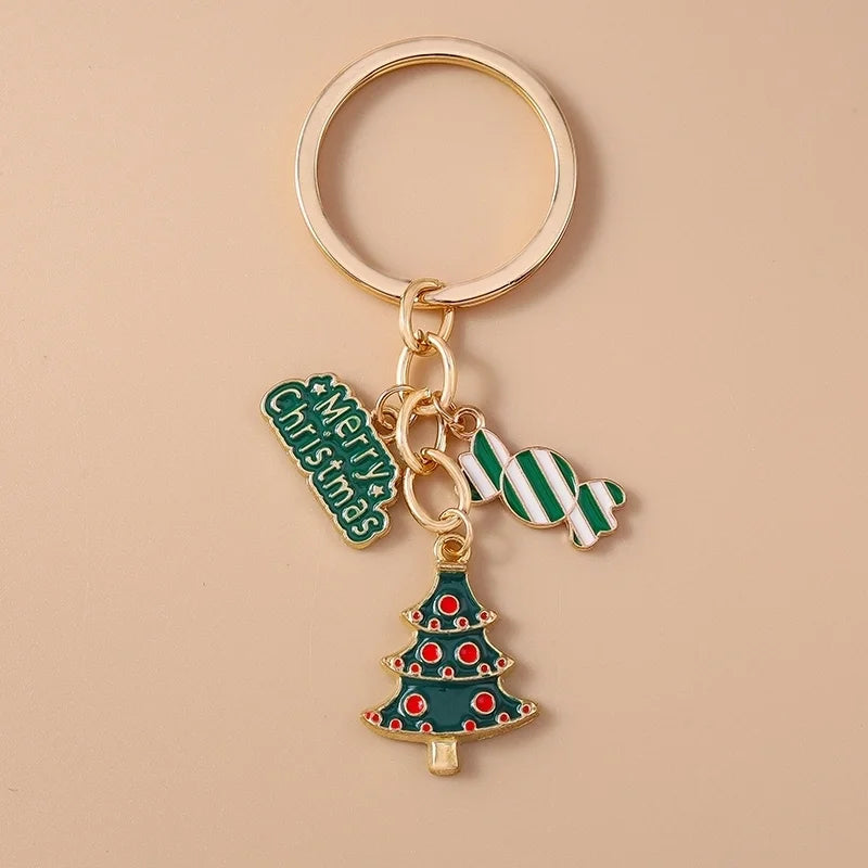 Holiday Tree & Candy Keychain 18