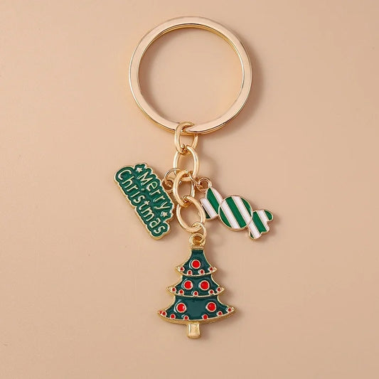 Holiday Tree & Candy Keychain 18
