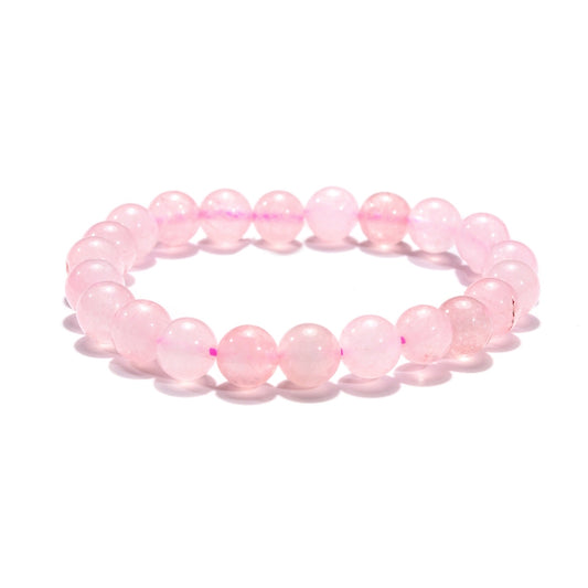 Rose Quartz Beaded Bracelet