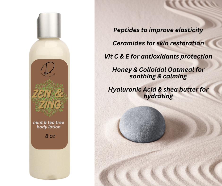 Zen & Zing body lotion