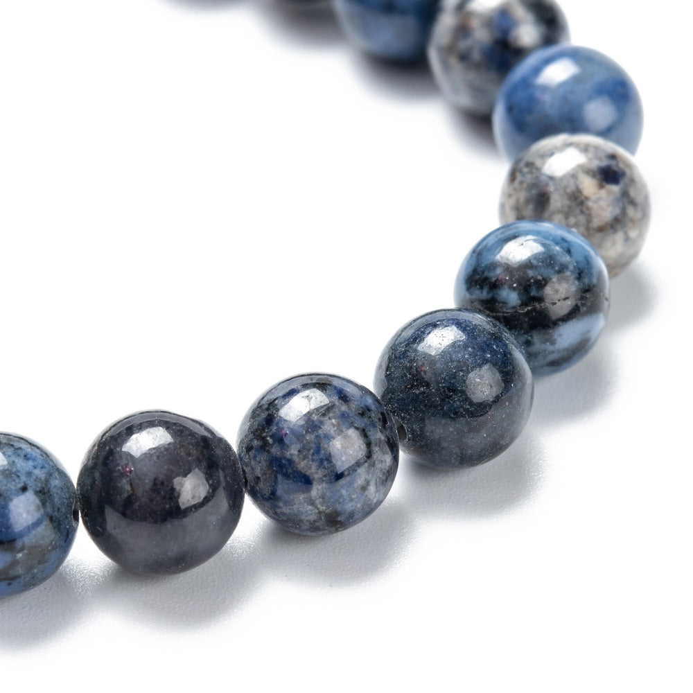 Dumortierite Beaded Bracelet