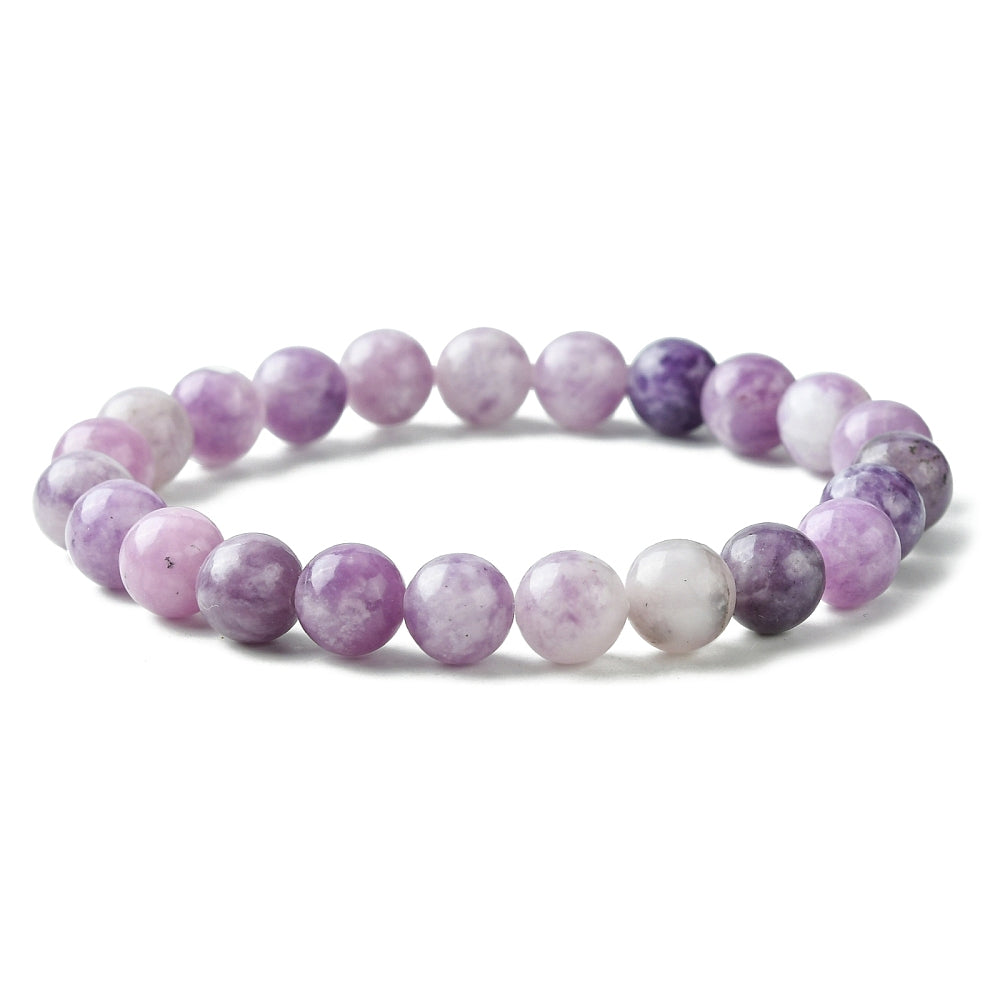 Lepidolite Beaded Bracelet