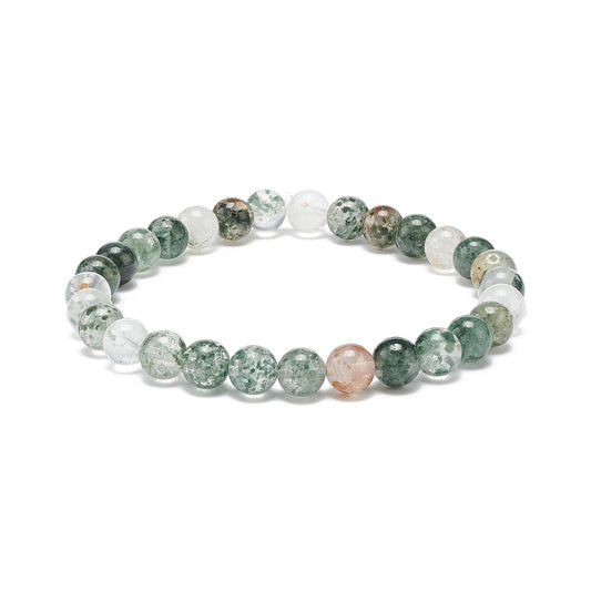 Lodolite Beaded Bracelet