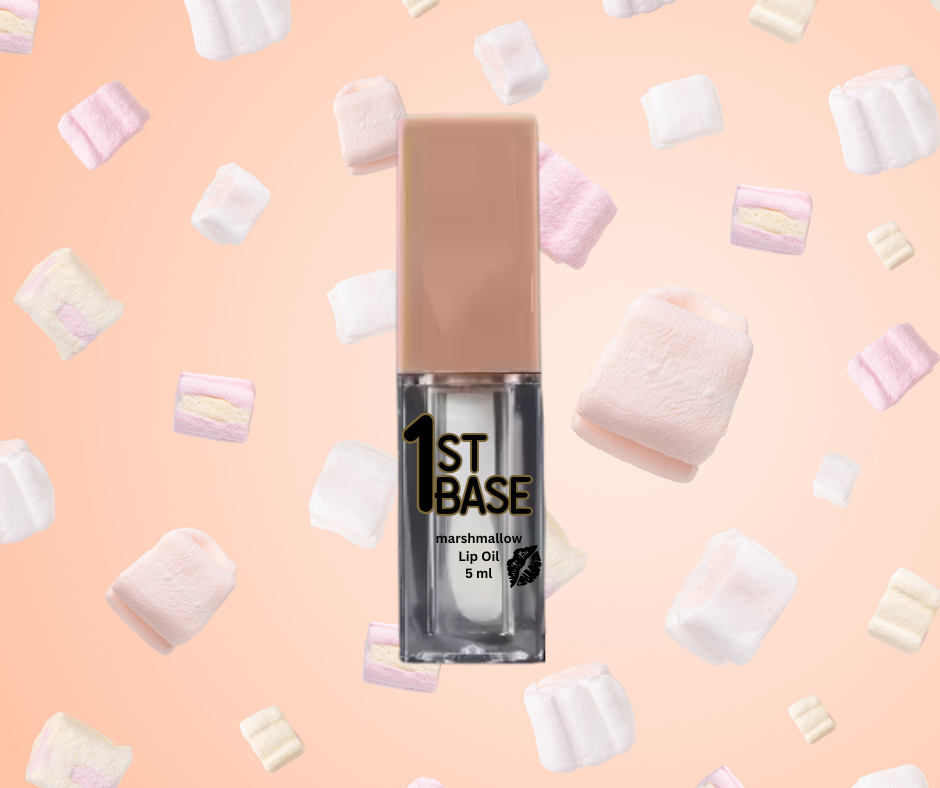 First Base lip oil (marshmallow)