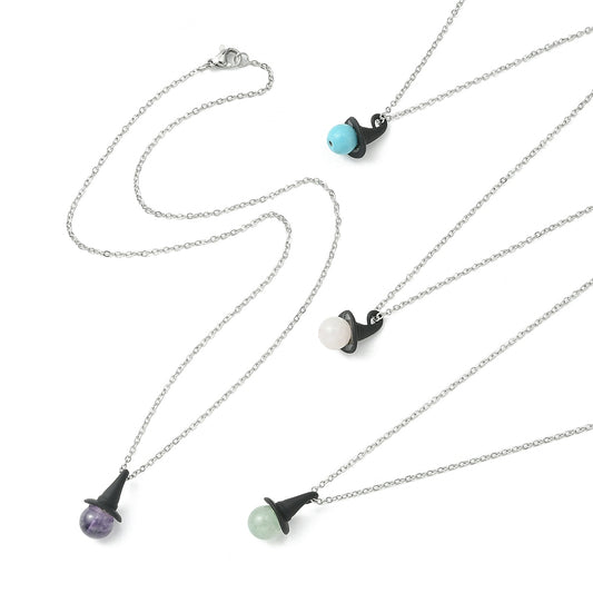 Witches Hat Necklace