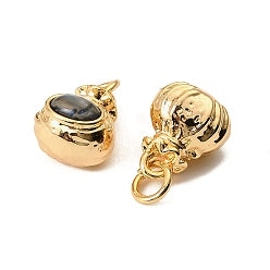 Natural Paua Shell Lucky Bag Charm