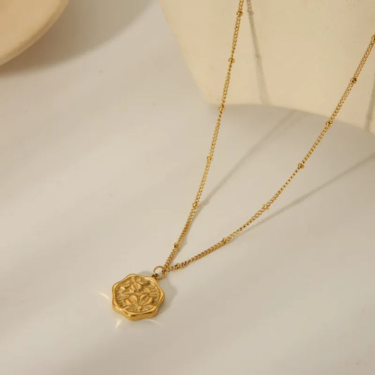 Lotus Necklace