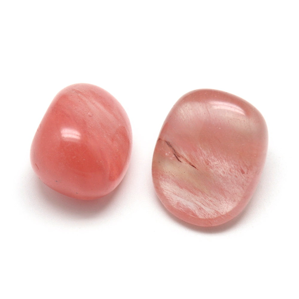 Cherry Quartz Tumbled Stone – Dionysias