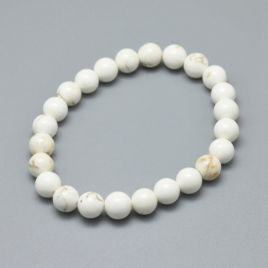 Magnesite Beaded Bracelet