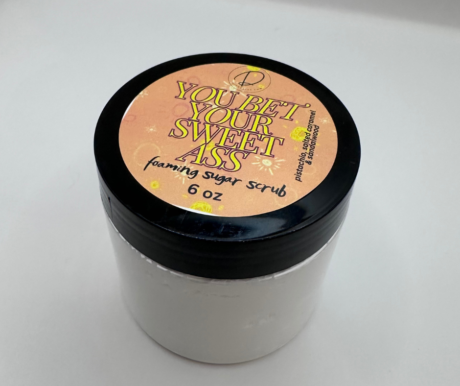 You Bet Your Sweet Ass foaming body scrub