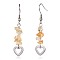 Citrine Dangle Earrings