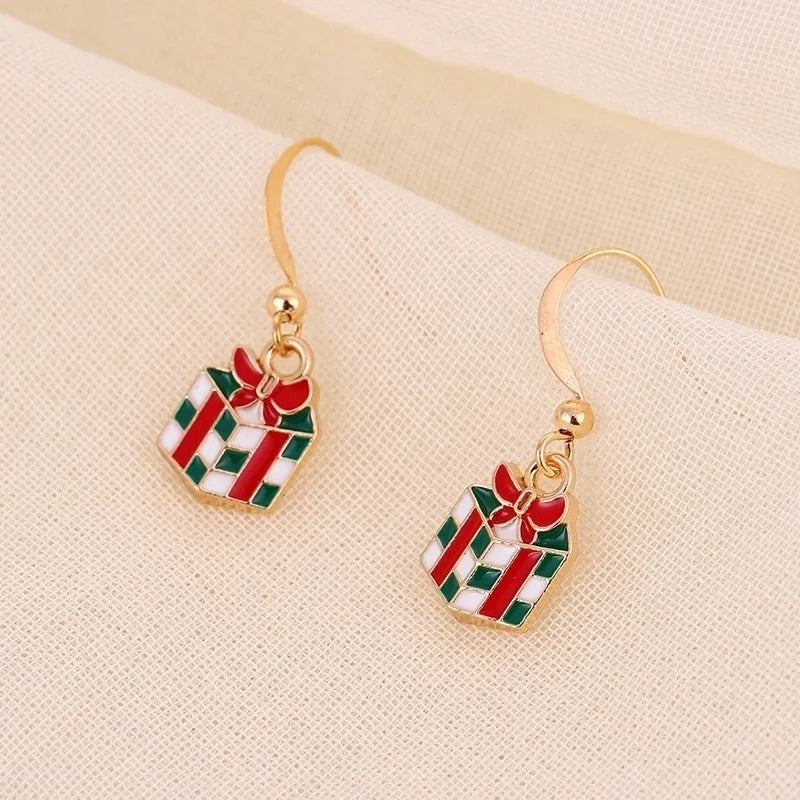 Holiday Gift Box Earrings
