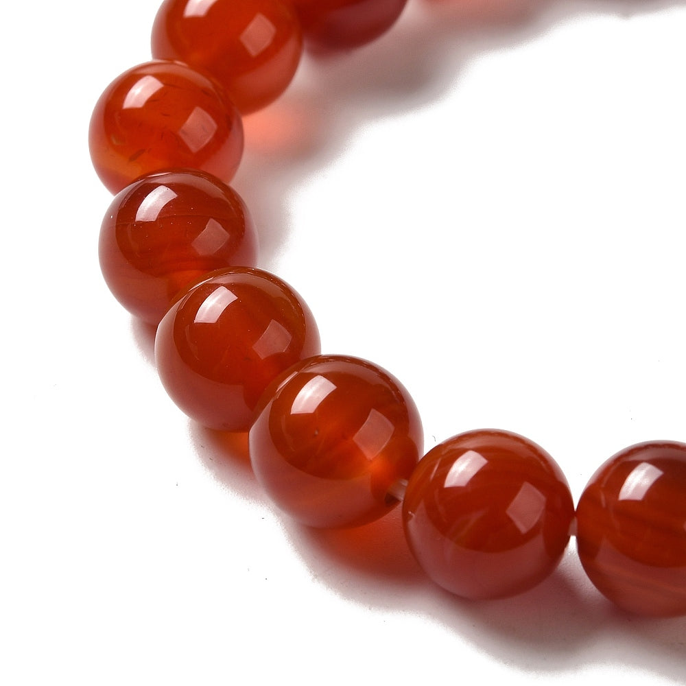 Carnelian Beaded Bracelet
