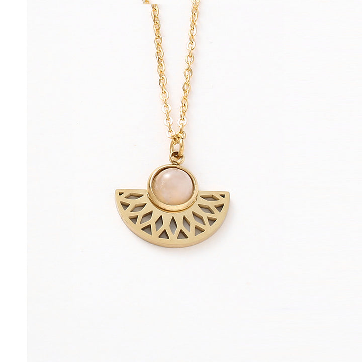 Sunstone Sunburst Necklace