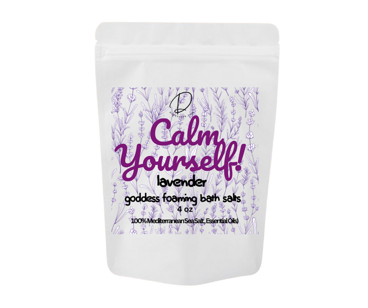 Calm Yourself! (goddess bath dust)