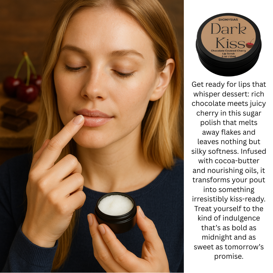 Dark Kiss lip scrub