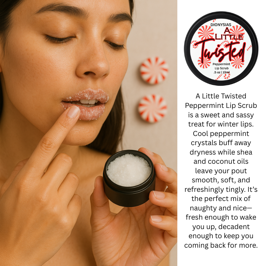 A Little Twisted lip scrub