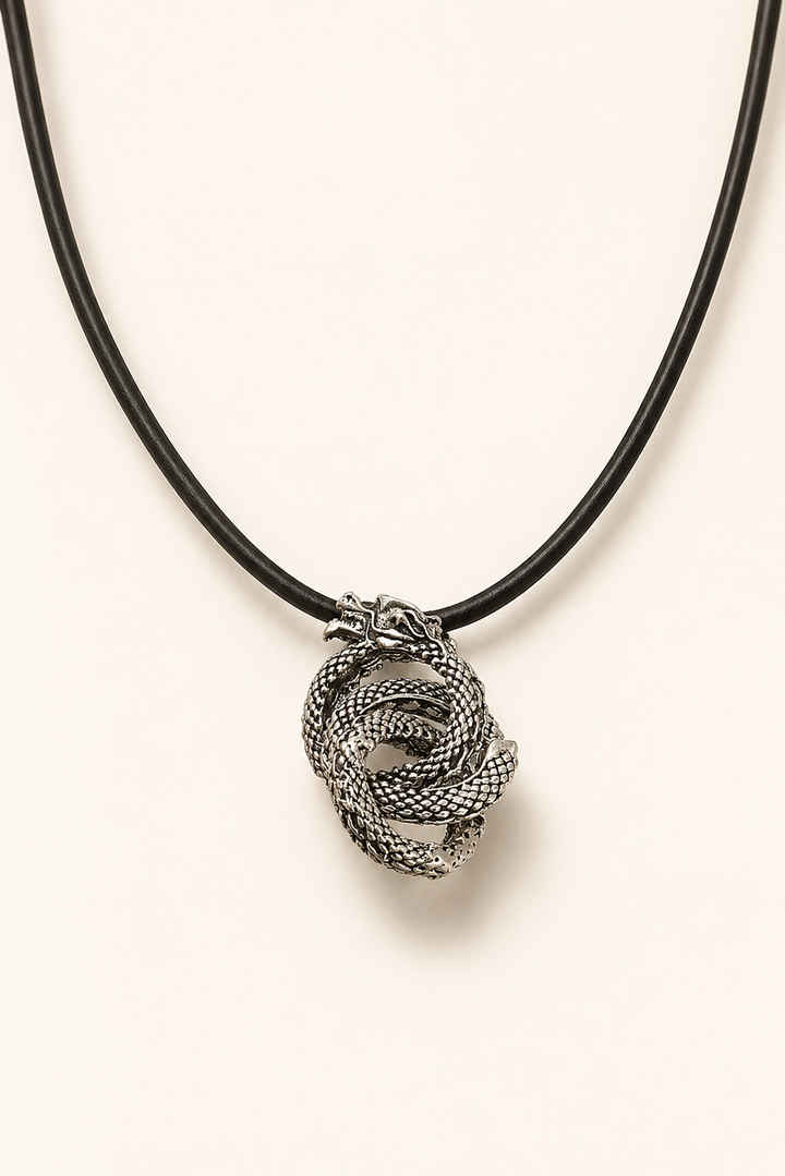 Dragon Circles Necklace