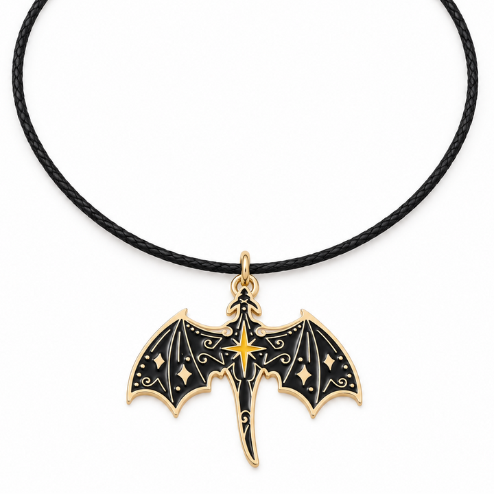 Enamel Dragon Necklaces