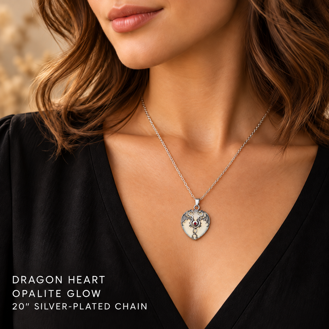 Dragon Heart Opalite Necklace