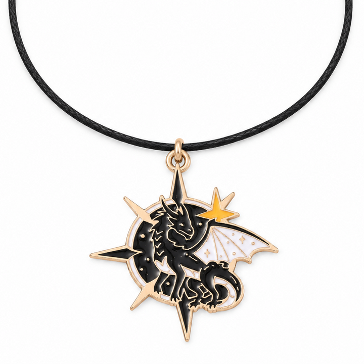 Enamel Dragon Necklaces