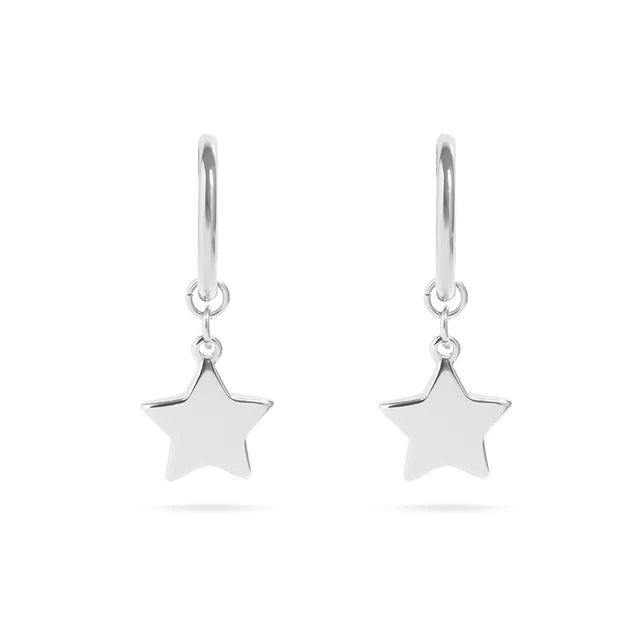 Star Huggie Earrings