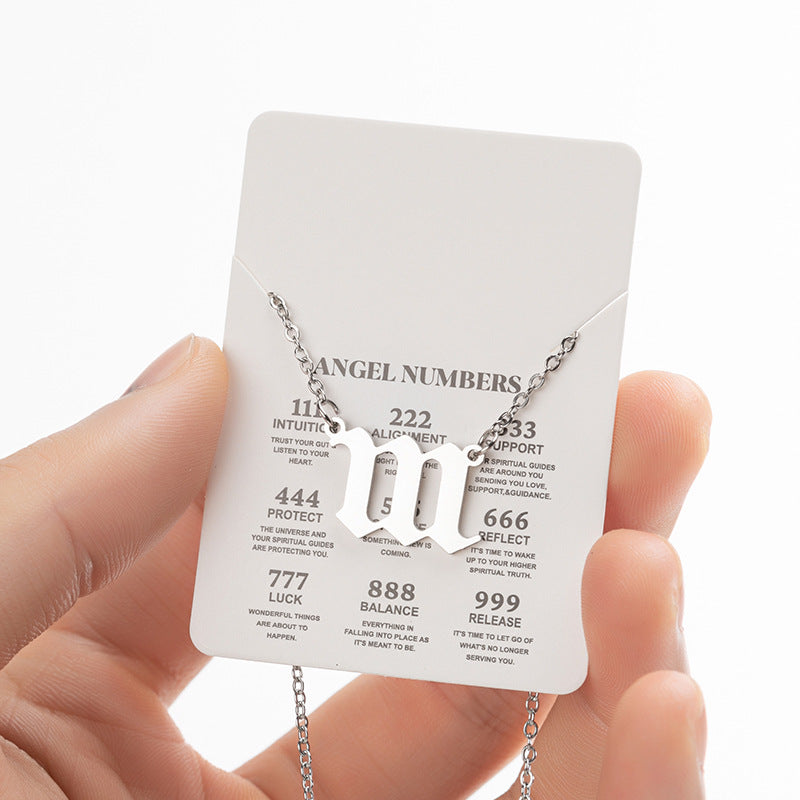 Angel Number Necklace