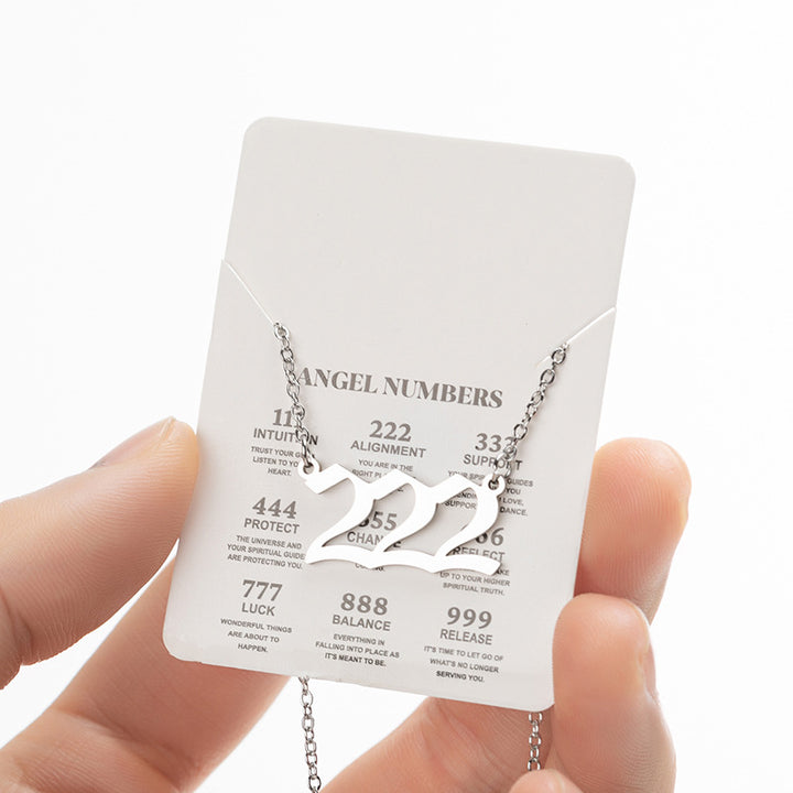 Angel Number Necklace