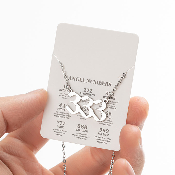 Angel Number Necklace