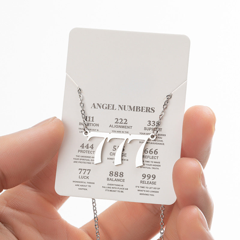 Angel Number Necklace